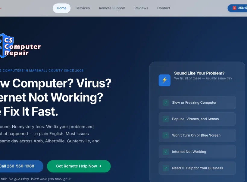 Arab Computer Services website