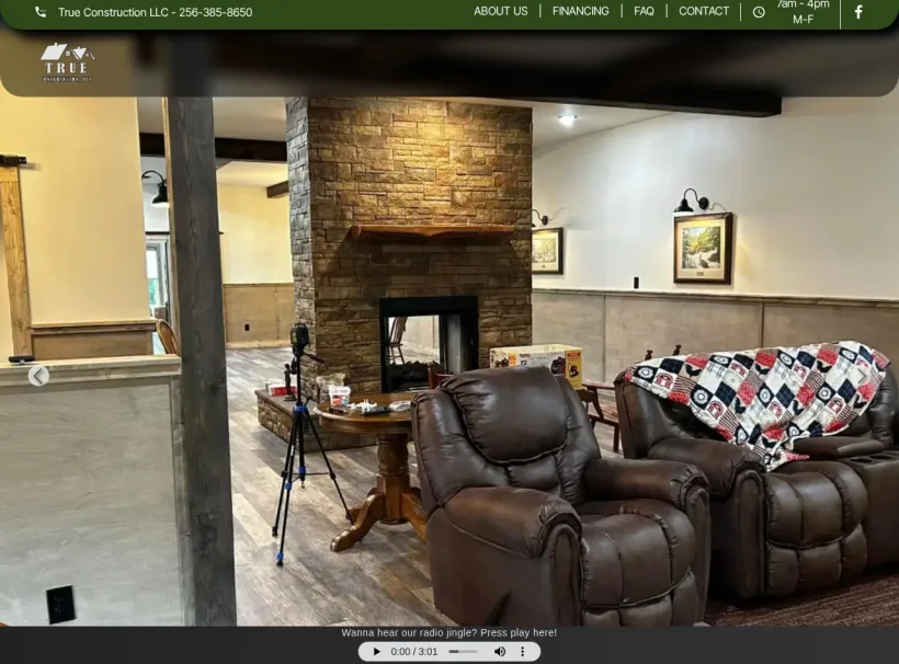 True Construction Buildings of Arab Alabama website